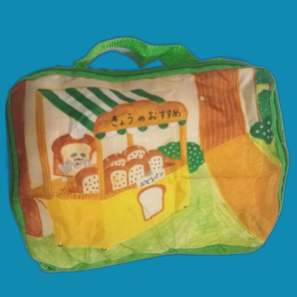 pandorobo bread thief pouch with handle and zipper
